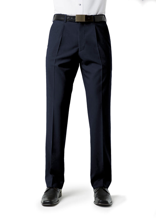 BS29110 BizCollection Mens Classic Pleat Pant