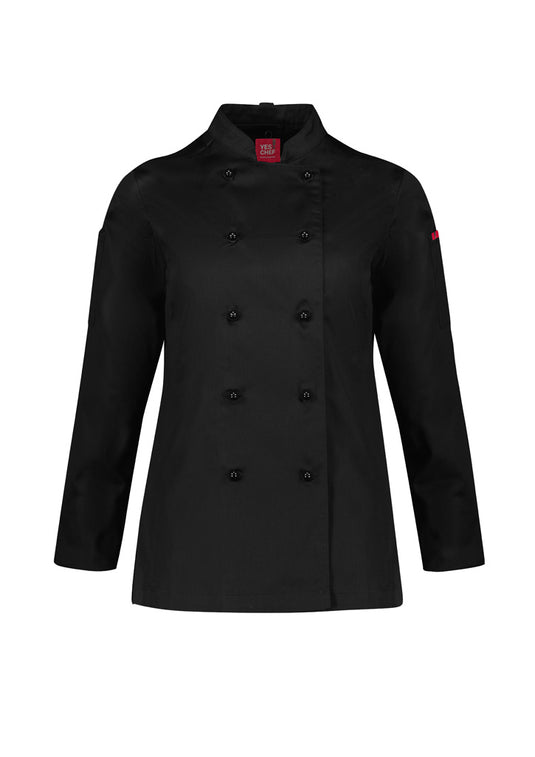 CH230LL BizCollection Womens Al Dente Long Sleeve Chef Jacket