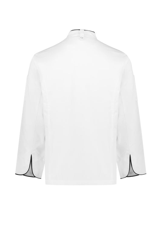 CH230ML BizCollection Mens Al Dente Long Sleeve Chef Jacket