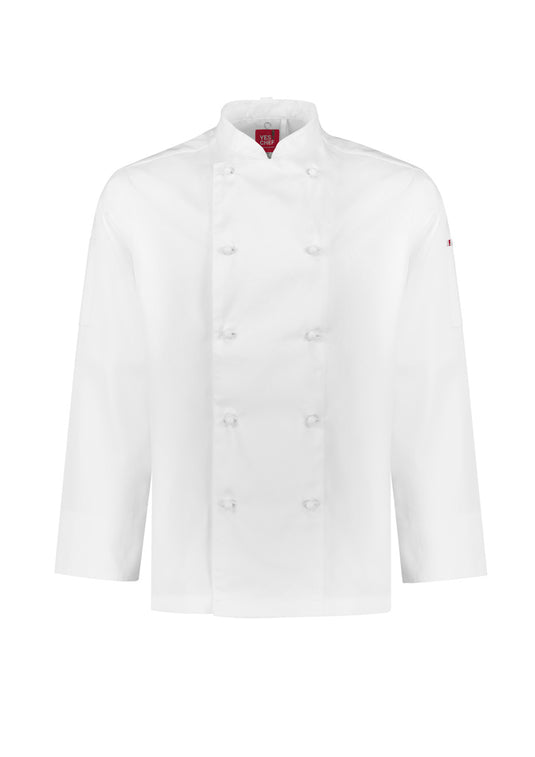 CH230ML BizCollection Mens Al Dente Long Sleeve Chef Jacket