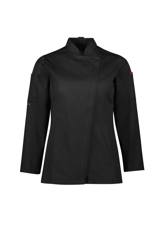 CH330LL BizCollection Womens Alfresco Long Sleeve Chef Jacket