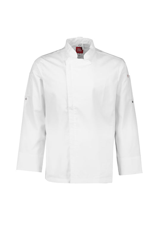 CH330ML BizCollection Mens Alfresco Long Sleeve Chef Jacket