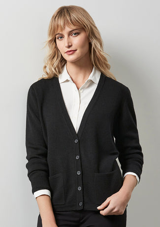 Load image into Gallery viewer, LC8008 BizCollection Womens Woolmix Cardigan
