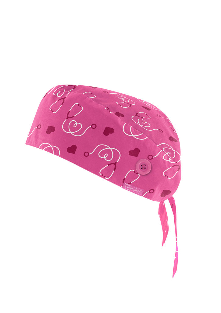 Load image into Gallery viewer, CSC246U BizCare Printed Unisex Scrub Cap
