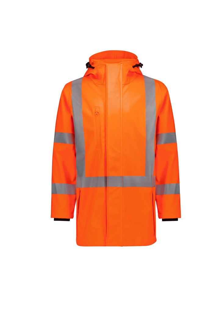 Load image into Gallery viewer, ZJ620 Syzmik Mens TTMC-W23 Hi Vis X Back Heavy Duty Waterproof Jacket
