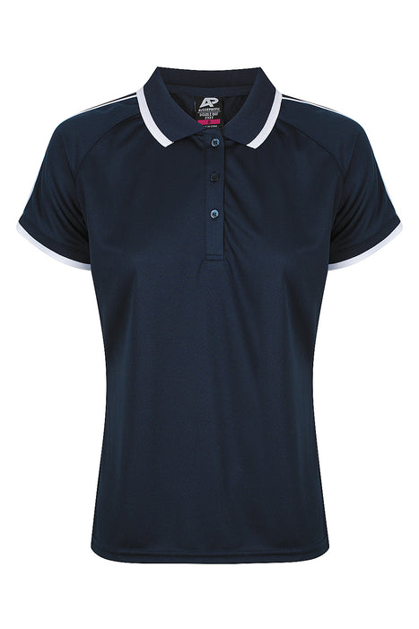 2322 Aussie Pacific Double Bay Lady Polos