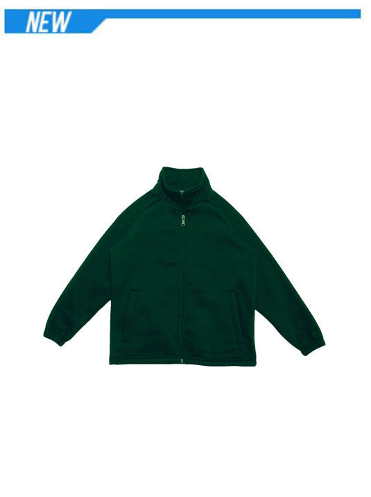 CJ1575 Kids Poly/Cotton Fleece Zip Through Jacket