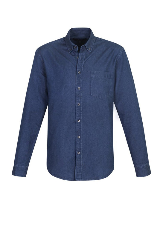 S017ML BizCollection Indie Mens Long Sleeve Shirt