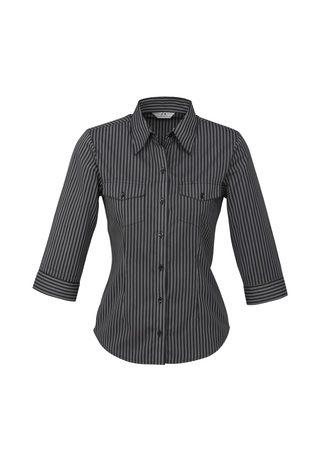 S10421 BizCollection Cuban Ladies ¾ Sleeve Shirt