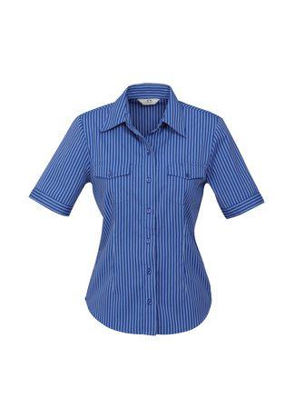 S10422 BizCollection Cuban Ladies Short Sleeve Shirt