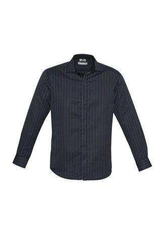 Load image into Gallery viewer, S415ML BizCollection Reno Men&#39;s Stripe Long Sleeve Shirt
