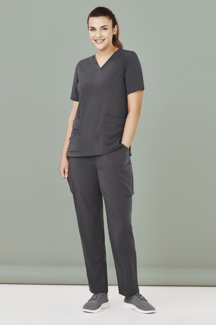 Load image into Gallery viewer, CST941LS BizCollection Women&#39;s Avery Easy Fit V-Neck Scrub Top
