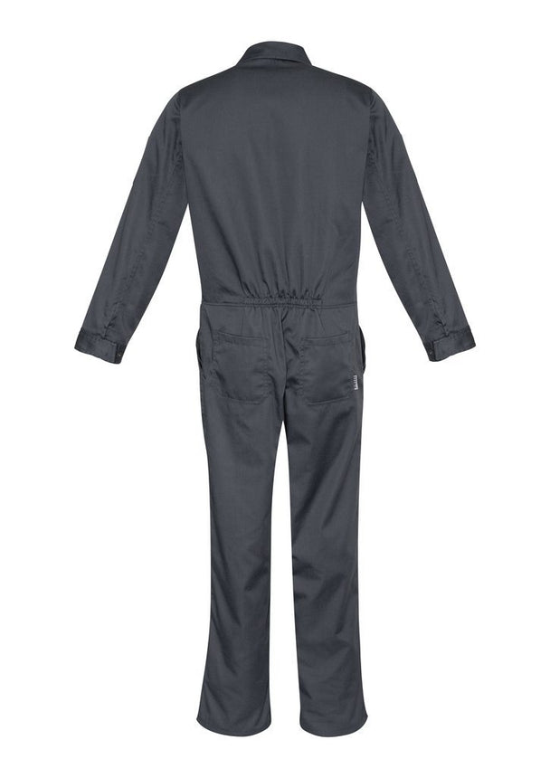 Syzmik ZC503 Tough Service Overalls Charcoal back