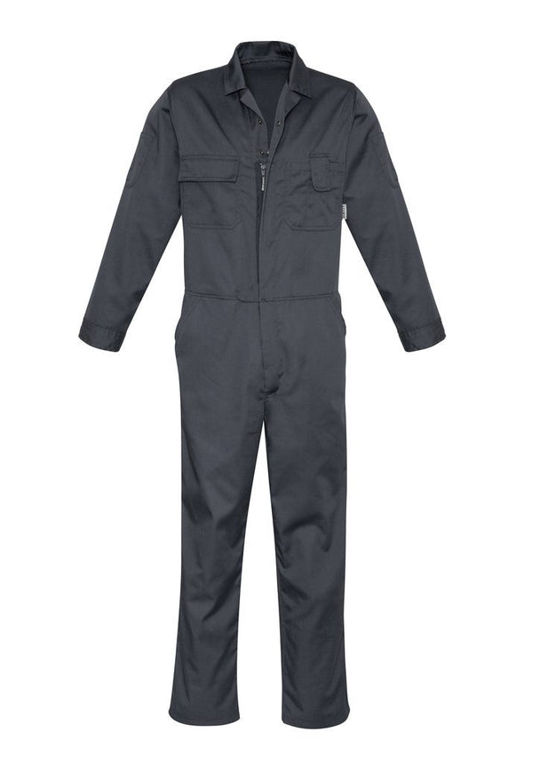 Syzmik ZC503 Tough Service Overalls charcoal front