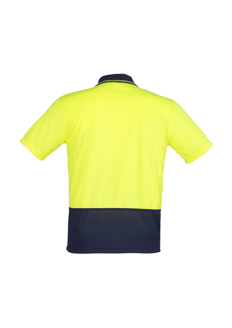Load image into Gallery viewer, ZH231 Hi Vis Basic Spliced Short Sleeve Polo
