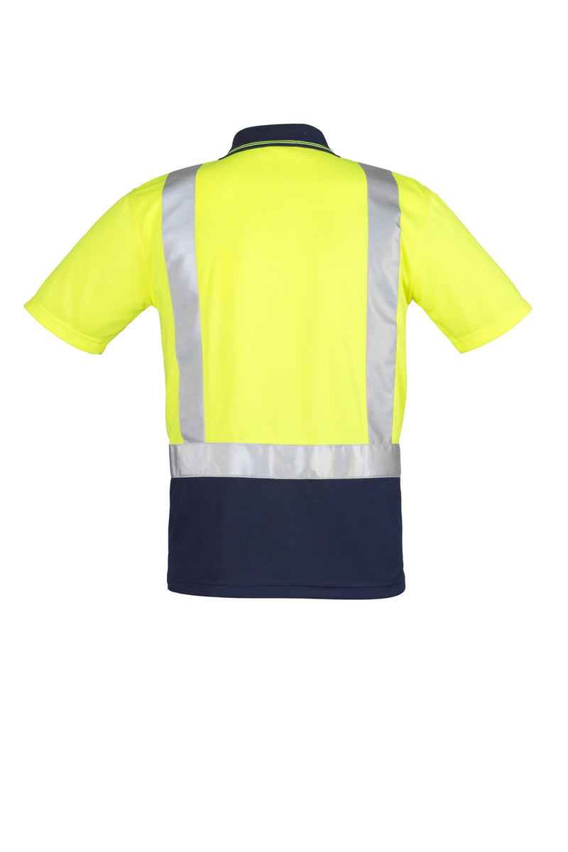 Load image into Gallery viewer, ZH233 Hi Vis Spliced Polo - Shoulder Taped
