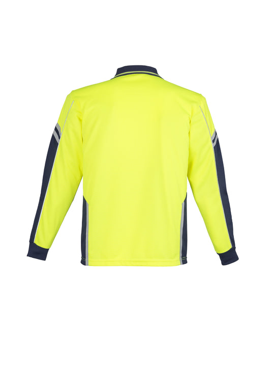 ZH238 Hi Vis L/S Squad Polo