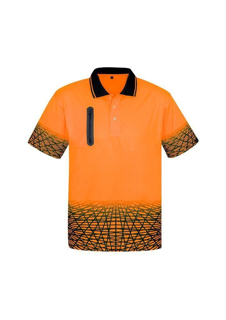 Load image into Gallery viewer, ZH300 Syzmik Mens Tracks Polo Shirt
