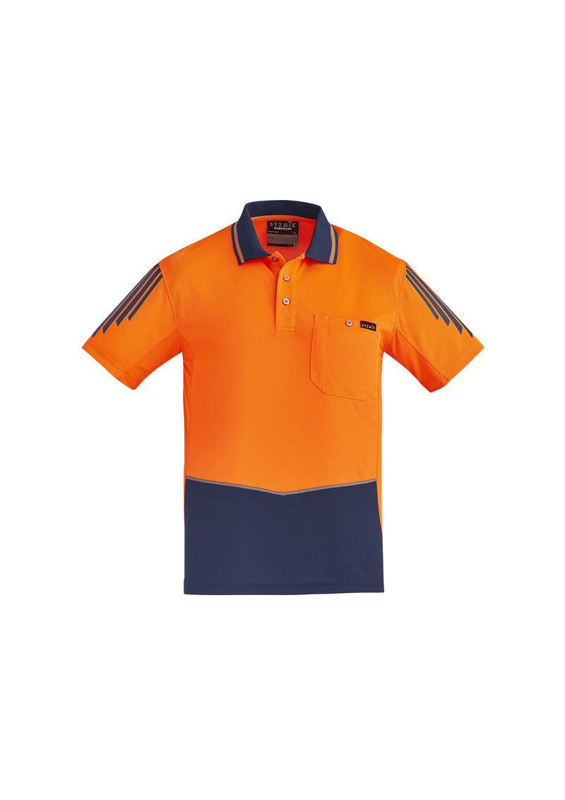 Load image into Gallery viewer, ZH315 Syzmik Mens Hi-Vis Flux Polo Shirts
