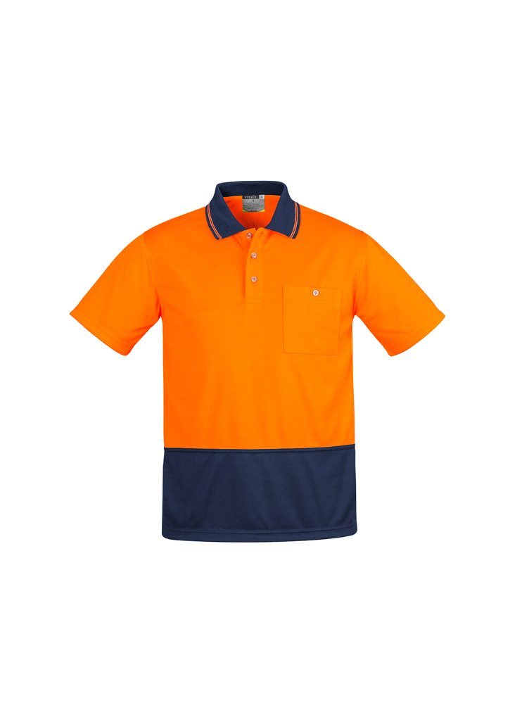 Load image into Gallery viewer, ZH415 Syzmik Mens Comfort Back Fluro Polo Shirts
