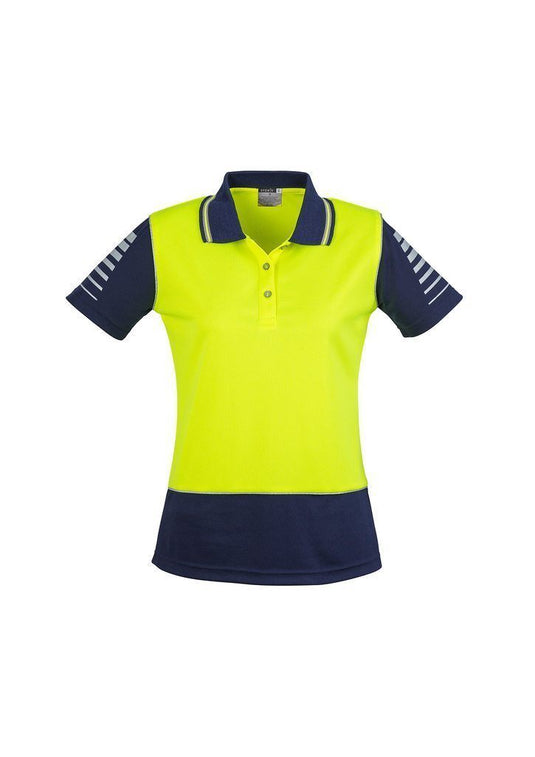 ZHL236 Womens Hi Vis Zone Polo