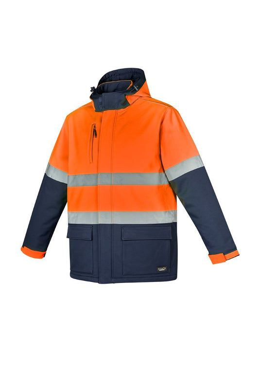 ZJ553 Unisex Hi Vis Antarctic Softshell Taped Jacket