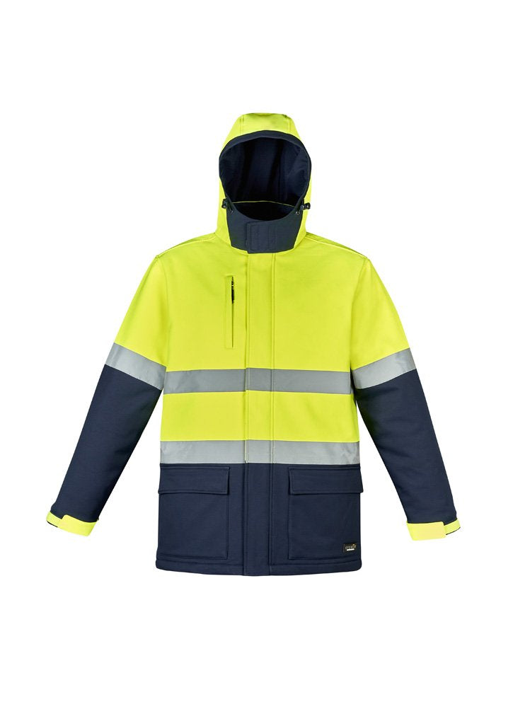 Load image into Gallery viewer, ZJ553 Unisex Hi Vis Antarctic Softshell Taped Jacket
