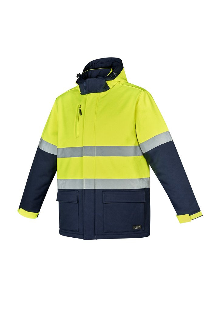 Load image into Gallery viewer, ZJ553 Unisex Hi Vis Antarctic Softshell Taped Jacket
