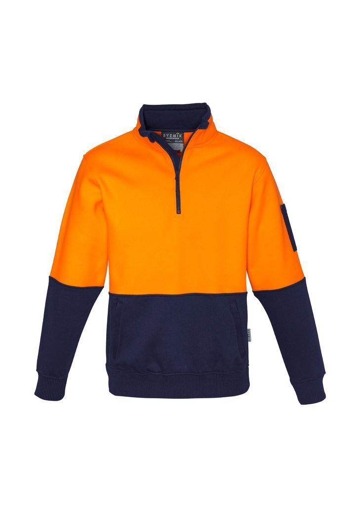 Load image into Gallery viewer, ZT466 Unisex Hi Vis Half Zip Pullover
