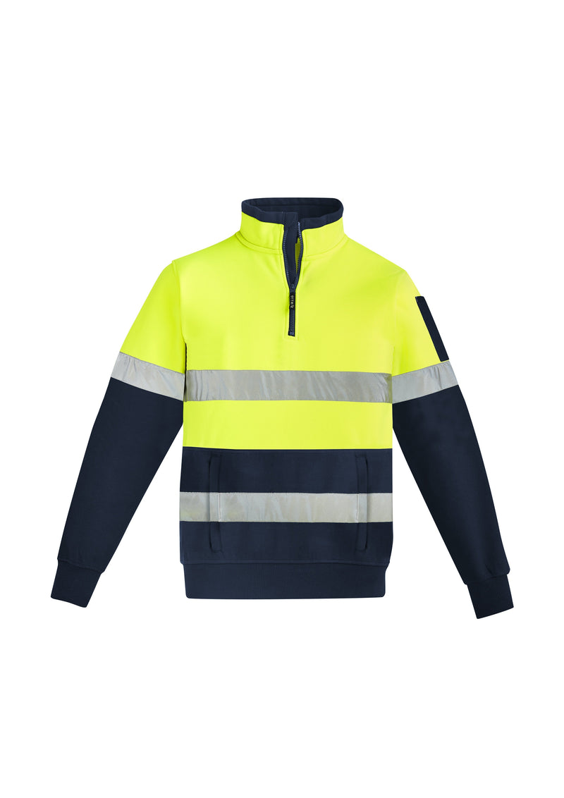 Load image into Gallery viewer, ZT566 Mens Hi-Vis 1/4 Zip Pullover Hoop Taped Jacket
