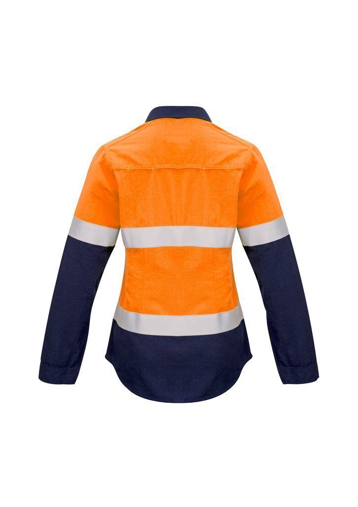 Load image into Gallery viewer, ZW131 Syzmik Womens FR Closed Front Shirt Hi Vis
