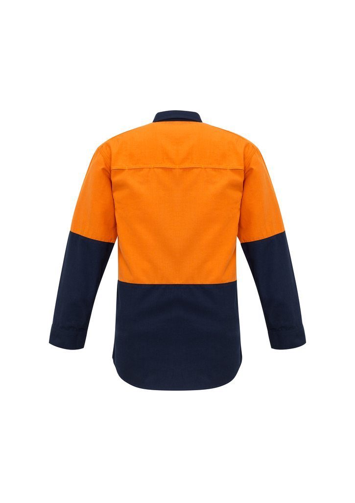 Load image into Gallery viewer, ZW138 Syzmik Hi Vis Spliced Shirt
