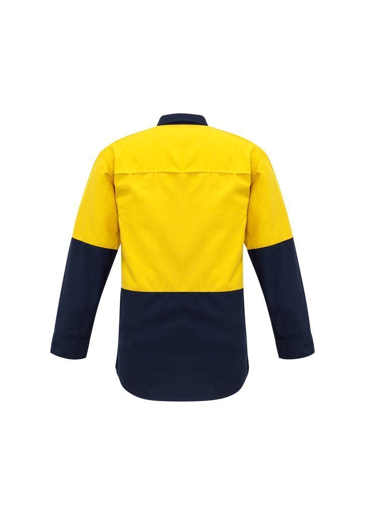 Load image into Gallery viewer, ZW138 Syzmik Hi Vis Spliced Shirt
