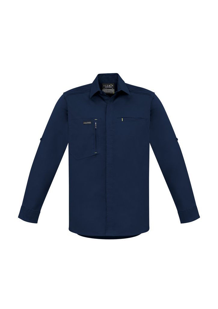 Load image into Gallery viewer, ZW350 Syzmik Streetworx Stretch Shirt Long Sleeves - Clearance
