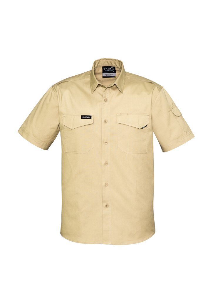 Load image into Gallery viewer, ZW405 Men&#39;s Rugged Short Sleeves Cooling Shirt
