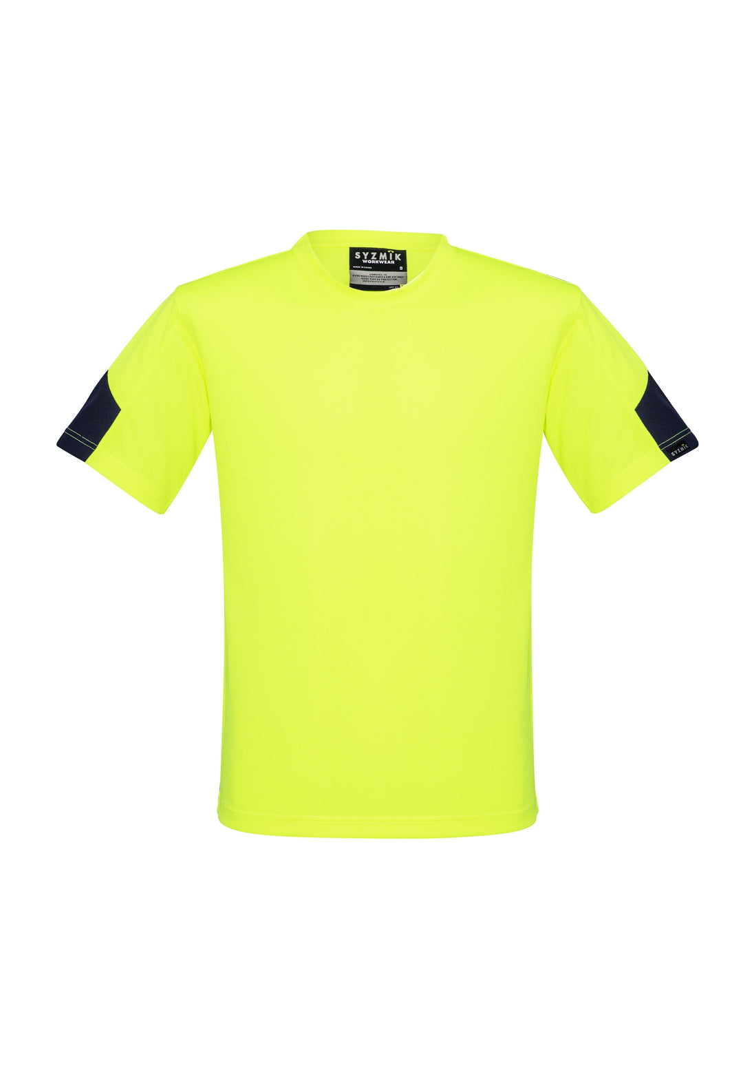Syzmik ZW505 Hi Vis Squad & Trade T-Shirt Yellow front