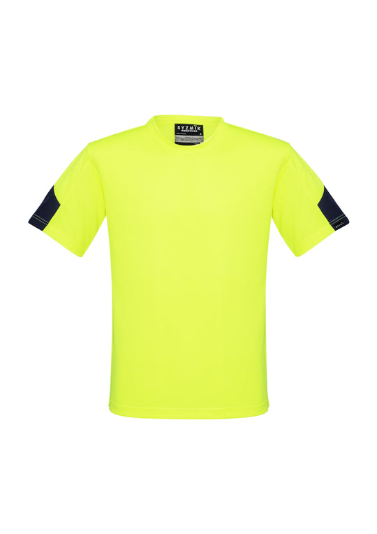 Syzmik ZW505 Hi Vis Squad & Trade T-Shirt Yellow front