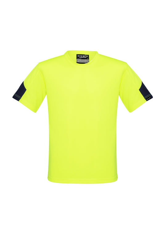 Syzmik ZW505 Hi Vis Squad & Trade T-Shirt Yellow front
