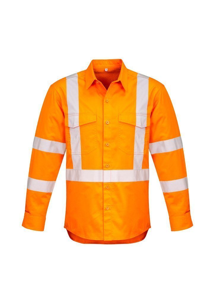 Load image into Gallery viewer, ZW690 Hi Vis X Back Taped Shirt
