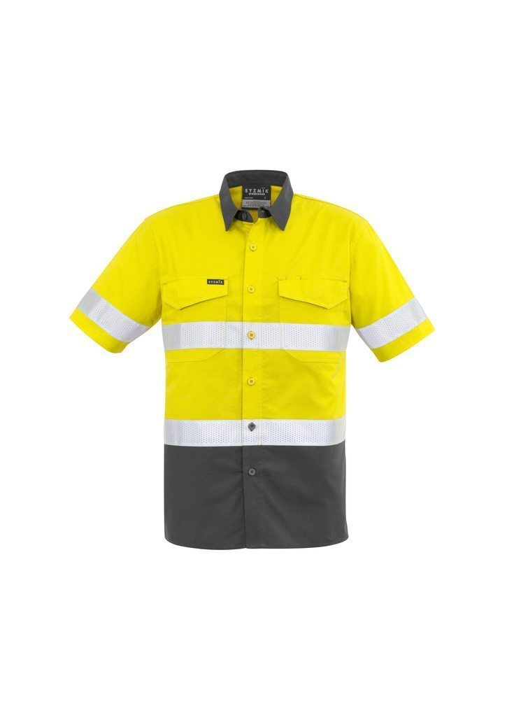 Load image into Gallery viewer, ZW835 Rugged Cooling Hi Vis Short Sleeved Shirt
