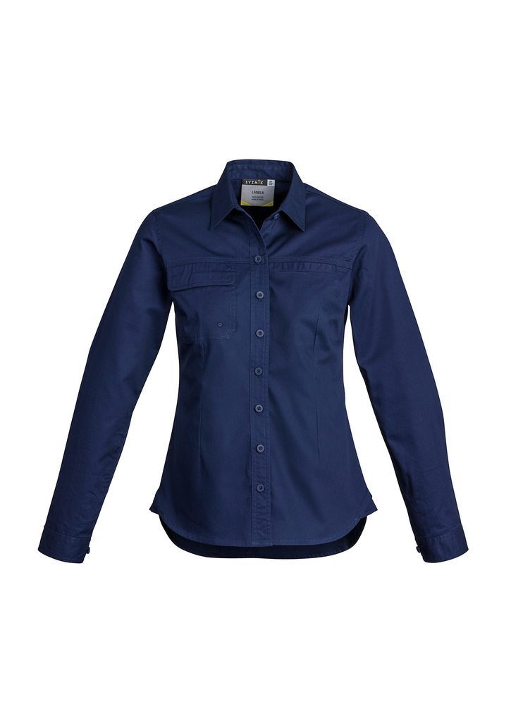 Load image into Gallery viewer, ZWL121 Syzmik Womens Lightweight Long Sleeve Tradie Shirts
