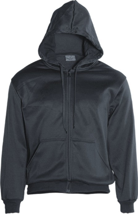 CJ1062 Unisex Adults Zip Through Fleece Hoodie