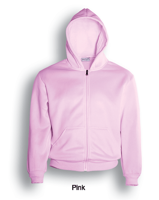 CJ1062 Unisex Adults Zip Through Fleece Hoodie