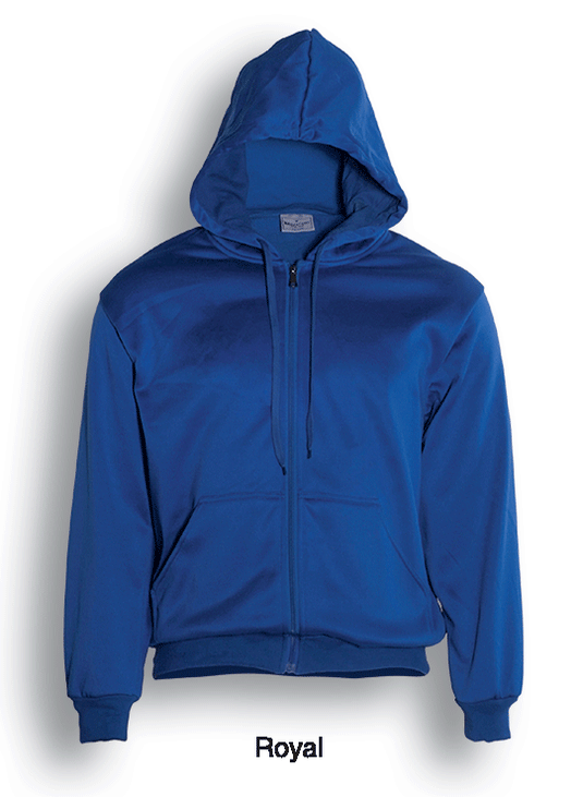 CJ1062 Unisex Adults Zip Through Fleece Hoodie