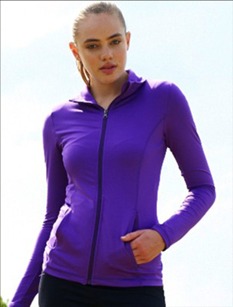 Load image into Gallery viewer, CJ1416 Ladies Yoga Jacket
