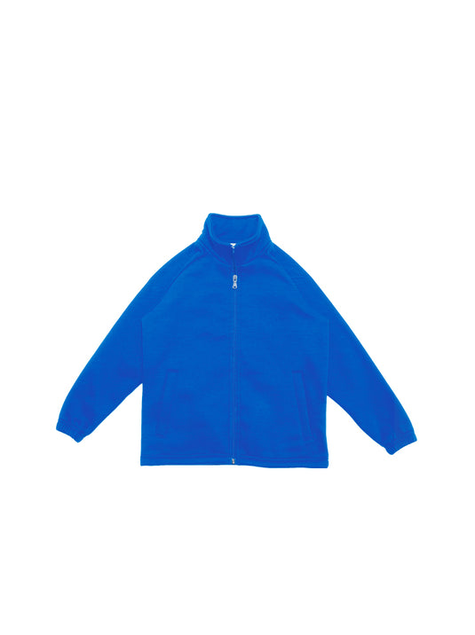 CJ1585 Unisex Adults Poly/Cotton Fleece Zip Through Jacket