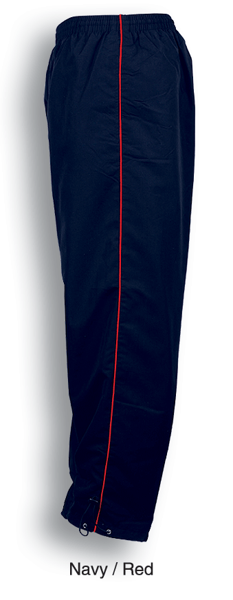 CK505 Unisex Adults Track - Suit Pants With Piping