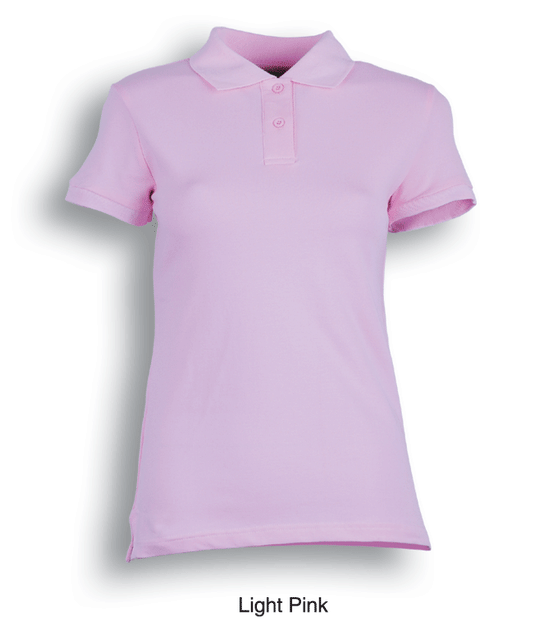 CP0756 Ladies Pique Knit Fitted Cotton / Spandex Polo