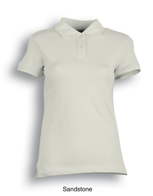 CP0756 Ladies Pique Knit Fitted Cotton / Spandex Polo