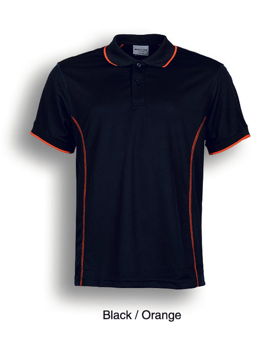 CP0910 Stitch Feature Essentials-Men's Short Sleeve Polo